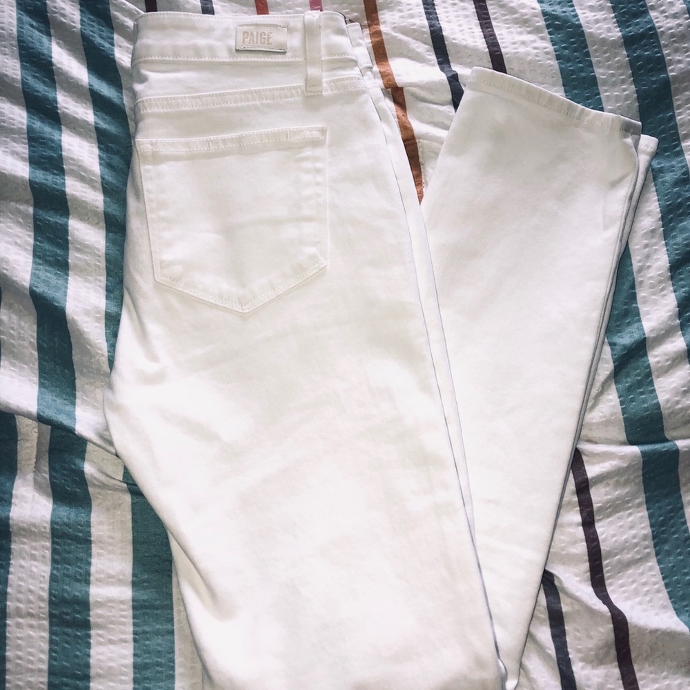 PAIGE skyline ankle jeans